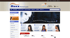 Desktop Screenshot of maxxbeautysupply.com